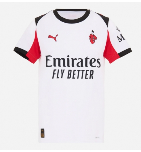 AC Milan Bortatröja 2025-26 Dam Kortärmad AC Milan Bortatröja 2025-26 Dam Kortärmad