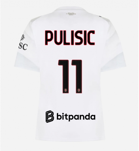 AC Milan Christian Pulisic #11 Bortatröja 2026-27 Dam Kortärmad AC Milan Christian Pulisic #11 Bortatröja 2026-27 Dam Kortärmad