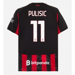 AC Milan Christian Pulisic #11 Hemmatröja 2025-26 Kortärmad