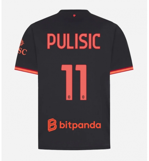 AC Milan Christian Pulisic #11 Tredje Tröja 2026-27 Kortärmad AC Milan Christian Pulisic #11 Tredje Tröja 2026-27 Kortärmad