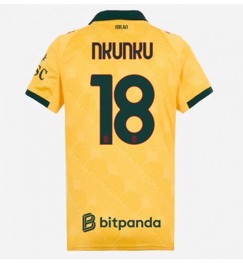 AC Milan Christopher Nkunku #18 Tredje Tröja 2025-26 Dam Kortärmad AC Milan Christopher Nkunku #18 Tredje Tröja 2025-26 Dam Kortärmad
