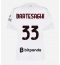 AC Milan Davide Bartesaghi #33 Bortatröja 2026-27 Dam Kortärmad AC Milan Davide Bartesaghi #33 Bortatröja 2026-27 Dam Kortärmad