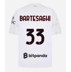 AC Milan Davide Bartesaghi #33 Bortatröja 2026-27 Kortärmad