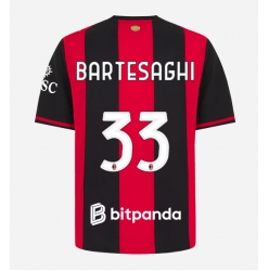 AC Milan Davide Bartesaghi #33 Hemmatröja 2026-27 Kortärmad