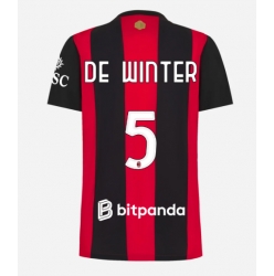 AC Milan Koni De Winter #5 Hemmatröja 2026-27 Dam Kortärmad