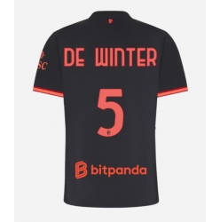 AC Milan Koni De Winter #5 Tredje Tröja 2026-27 Dam Kortärmad