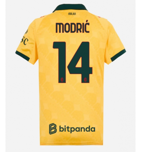 AC Milan Luka Modric #14 Tredje Tröja 2025-26 Dam Kortärmad AC Milan Luka Modric #14 Tredje Tröja 2025-26 Dam Kortärmad