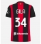 AC Milan Mario Gila #34 Hemmatröja 2026-27 Dam Kortärmad AC Milan Mario Gila #34 Hemmatröja 2026-27 Dam Kortärmad