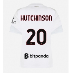 AC Milan Omari Hutchinson #20 Bortatröja 2026-27 Dam Kortärmad