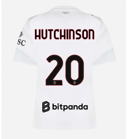 AC Milan Omari Hutchinson #20 Bortatröja 2026-27 Dam Kortärmad AC Milan Omari Hutchinson #20 Bortatröja 2026-27 Dam Kortärmad