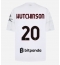 AC Milan Omari Hutchinson #20 Bortatröja 2026-27 Kortärmad AC Milan Omari Hutchinson #20 Bortatröja 2026-27 Kortärmad