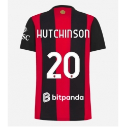AC Milan Omari Hutchinson #20 Hemmatröja 2026-27 Dam Kortärmad
