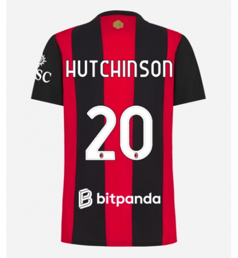 AC Milan Omari Hutchinson #20 Hemmatröja 2026-27 Dam Kortärmad AC Milan Omari Hutchinson #20 Hemmatröja 2026-27 Dam Kortärmad