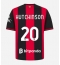 AC Milan Omari Hutchinson #20 Hemmatröja 2026-27 Kortärmad AC Milan Omari Hutchinson #20 Hemmatröja 2026-27 Kortärmad