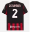 AC Milan Pervis Estupinan #2 Hemmatröja 2025-26 Kortärmad