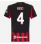 AC Milan Samuele Ricci #4 Hemmatröja 2025-26 Dam Kortärmad