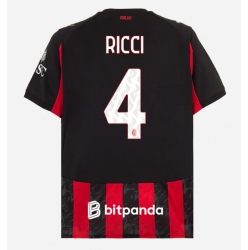 AC Milan Samuele Ricci #4 Hemmatröja 2025-26 Kortärmad