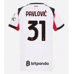 AC Milan Strahinja Pavlovic #31 Bortatröja 2025-26 Dam Kortärmad