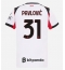 AC Milan Strahinja Pavlovic #31 Bortatröja 2025-26 Dam Kortärmad