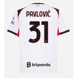 AC Milan Strahinja Pavlovic #31 Bortatröja 2025-26 Kortärmad