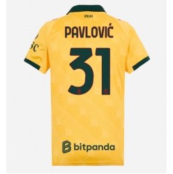 AC Milan Strahinja Pavlovic #31 Tredje Tröja 2025-26 Dam Kortärmad
