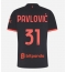AC Milan Strahinja Pavlovic #31 Tredje Tröja 2026-27 Dam Kortärmad AC Milan Strahinja Pavlovic #31 Tredje Tröja 2026-27 Dam Kortärmad