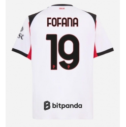 AC Milan Youssouf Fofana #19 Bortatröja 2025-26 Kortärmad