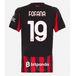 AC Milan Youssouf Fofana #19 Hemmatröja 2025-26 Dam Kortärmad