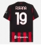 AC Milan Youssouf Fofana #19 Hemmatröja 2025-26 Kortärmad