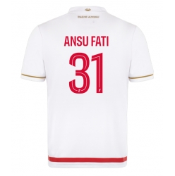AS Monaco Ansu Fati #31 Hemmatröja 2025-26 Kortärmad