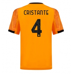 AS Roma Bryan Cristante #4 Bortatröja 2025-26 Kortärmad