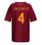 AS Roma Bryan Cristante #4 Hemmatröja 2025-26 Dam Kortärmad