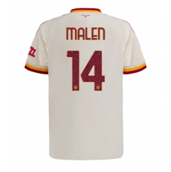 AS Roma Donyell Malen #14 Bortatröja 2026-27 Kortärmad