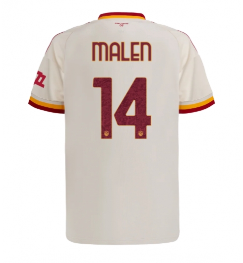 AS Roma Donyell Malen #14 Bortatröja 2026-27 Kortärmad AS Roma Donyell Malen #14 Bortatröja 2026-27 Kortärmad