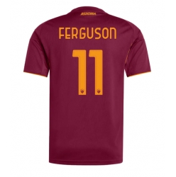 AS Roma Evan Ferguson #11 Hemmatröja 2025-26 Kortärmad