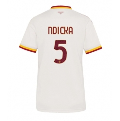 AS Roma Evan Ndicka #5 Bortatröja 2026-27 Dam Kortärmad