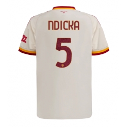 AS Roma Evan Ndicka #5 Bortatröja 2026-27 Kortärmad