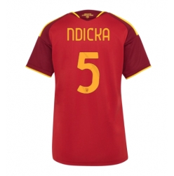 AS Roma Evan Ndicka #5 Hemmatröja 2026-27 Dam Kortärmad