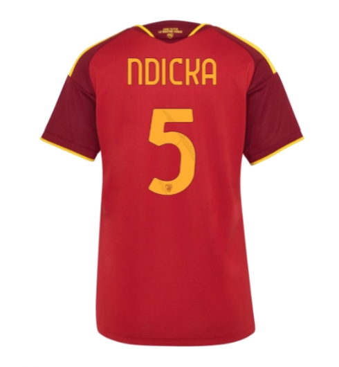 AS Roma Evan Ndicka #5 Hemmatröja 2026-27 Dam Kortärmad AS Roma Evan Ndicka #5 Hemmatröja 2026-27 Dam Kortärmad