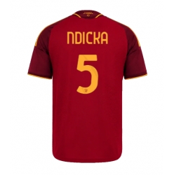 AS Roma Evan Ndicka #5 Hemmatröja 2026-27 Kortärmad
