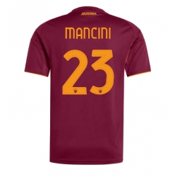 AS Roma Gianluca Mancini #23 Hemmatröja 2025-26 Kortärmad