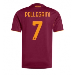 AS Roma Lorenzo Pellegrini #7 Hemmatröja 2025-26 Kortärmad