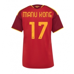 AS Roma Manu Kone #17 Hemmatröja 2026-27 Dam Kortärmad