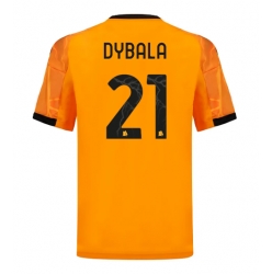 AS Roma Paulo Dybala #21 Bortatröja 2025-26 Kortärmad