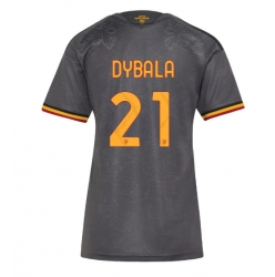 AS Roma Paulo Dybala #21 Tredje Tröja 2026-27 Dam Kortärmad