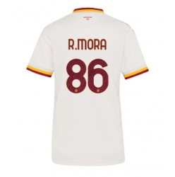 AS Roma Rodrigo Mora #86 Bortatröja 2026-27 Dam Kortärmad