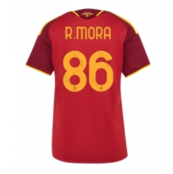 AS Roma Rodrigo Mora #86 Hemmatröja 2026-27 Dam Kortärmad