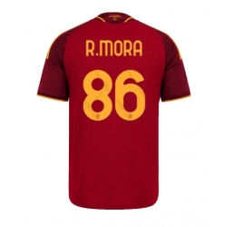 AS Roma Rodrigo Mora #86 Hemmatröja 2026-27 Kortärmad