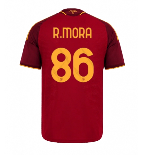 AS Roma Rodrigo Mora #86 Hemmatröja 2026-27 Kortärmad AS Roma Rodrigo Mora #86 Hemmatröja 2026-27 Kortärmad