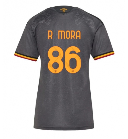 AS Roma Rodrigo Mora #86 Tredje Tröja 2026-27 Dam Kortärmad AS Roma Rodrigo Mora #86 Tredje Tröja 2026-27 Dam Kortärmad